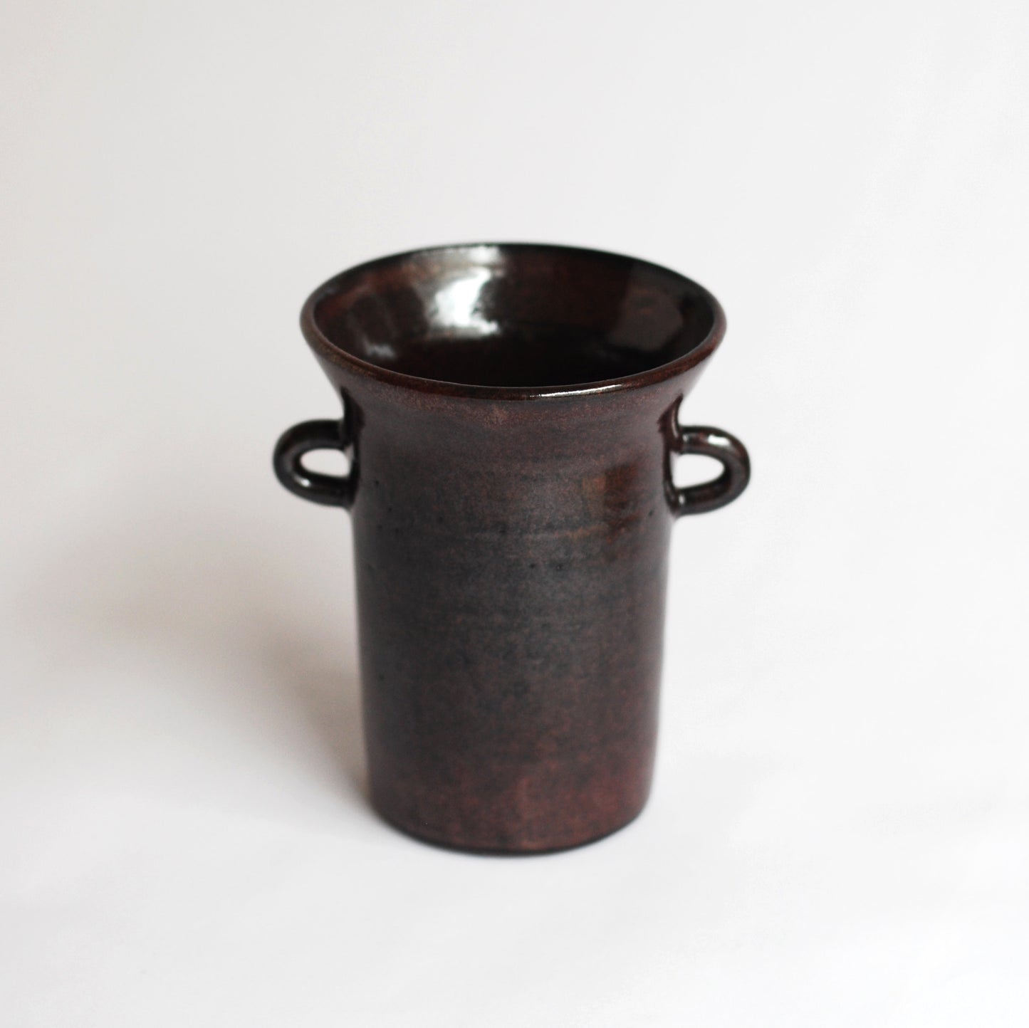 Little Vase #084 - Bronzed Umber