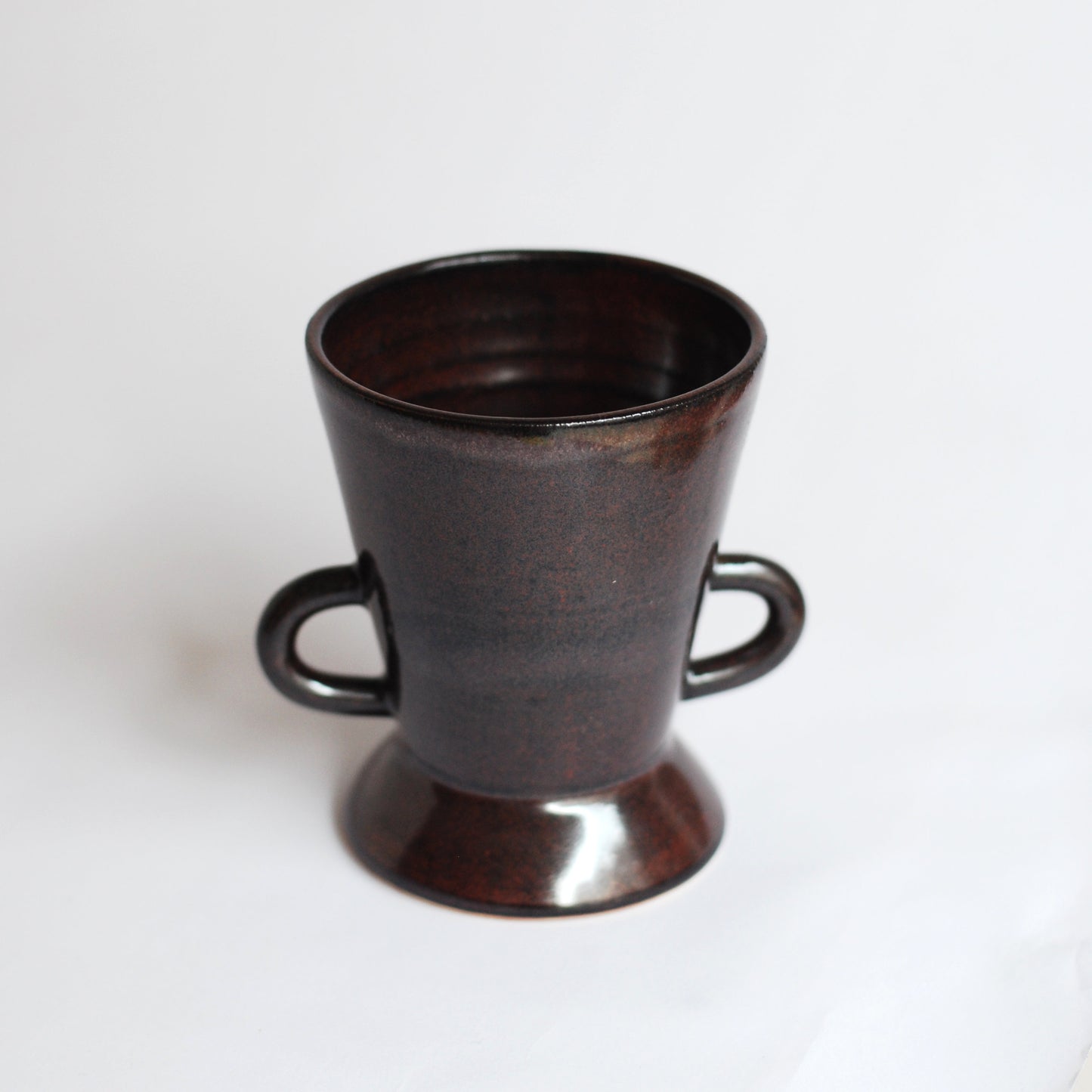 Little Vase #086 - Bronzed Umber