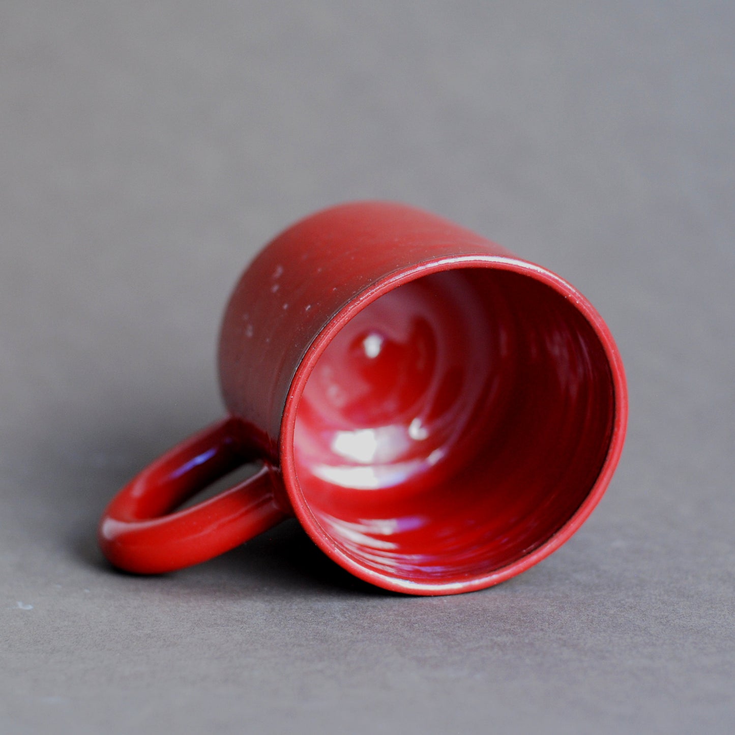 Red Mug with Black Snake I (second)