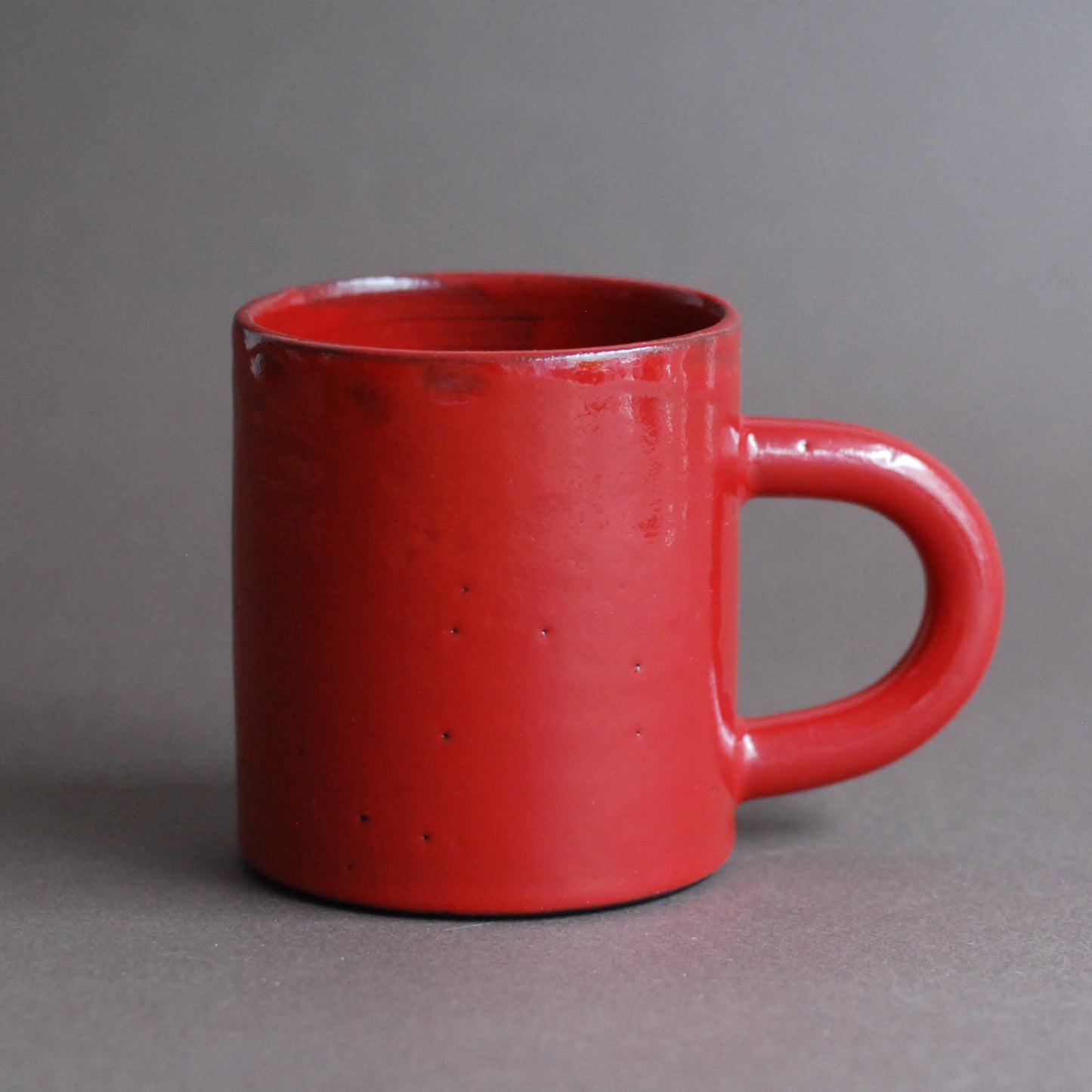 Red Mug with Melty Snake I