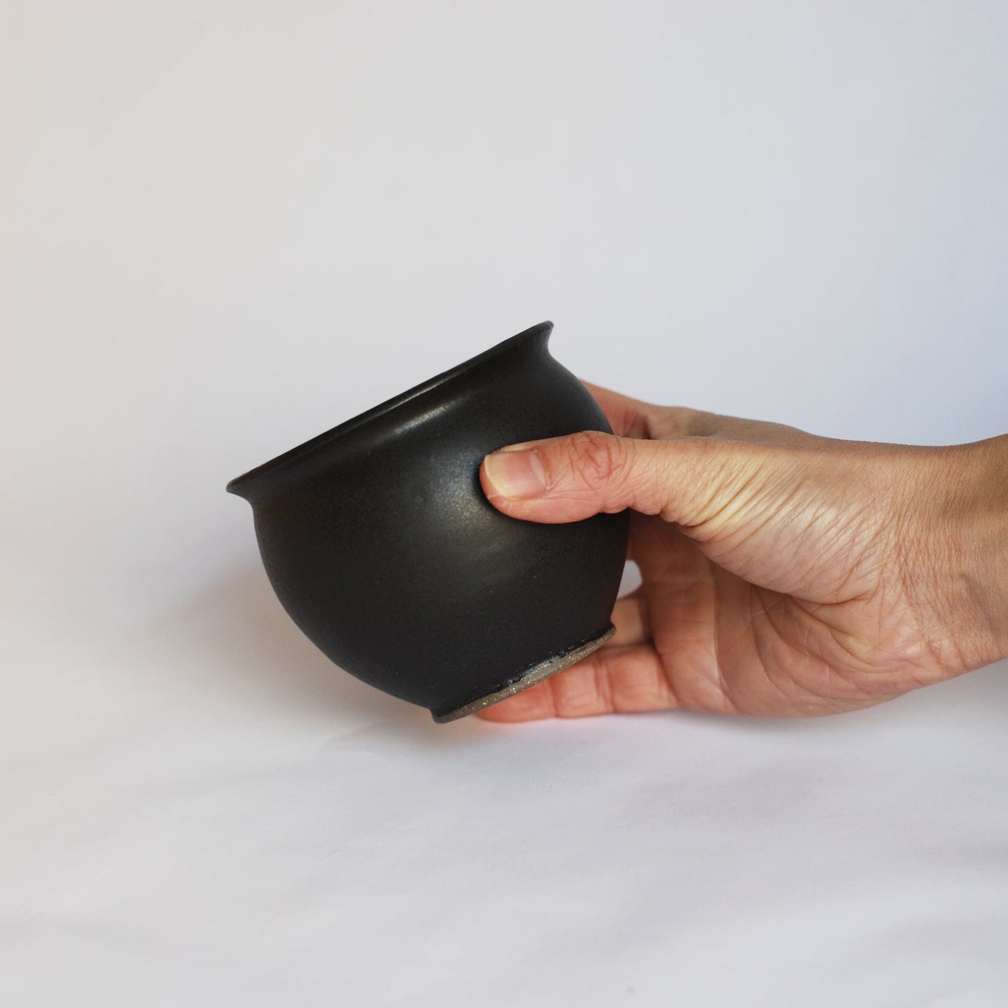 Little Vase #022 - Matte Black