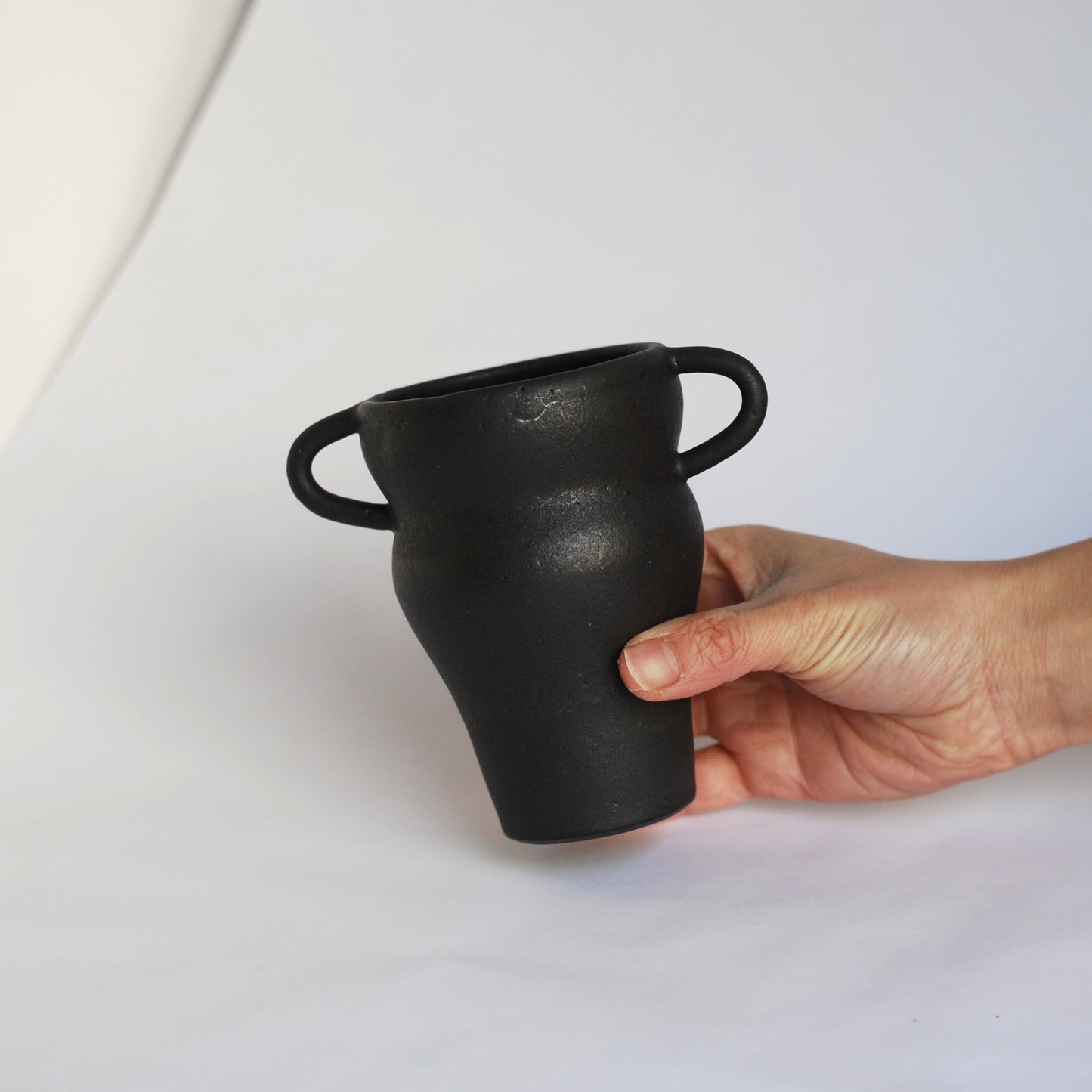 Little Vase #024 - Matte Black