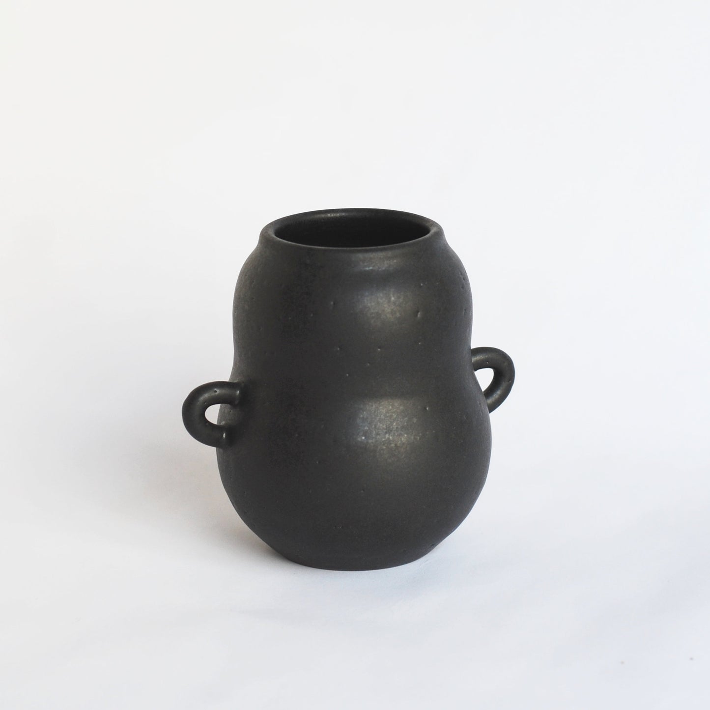 Little Vase #025 - Matte Black