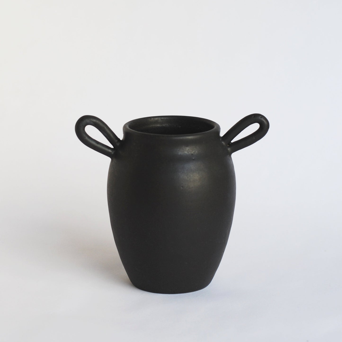 Little Vase #028 - Matte Black