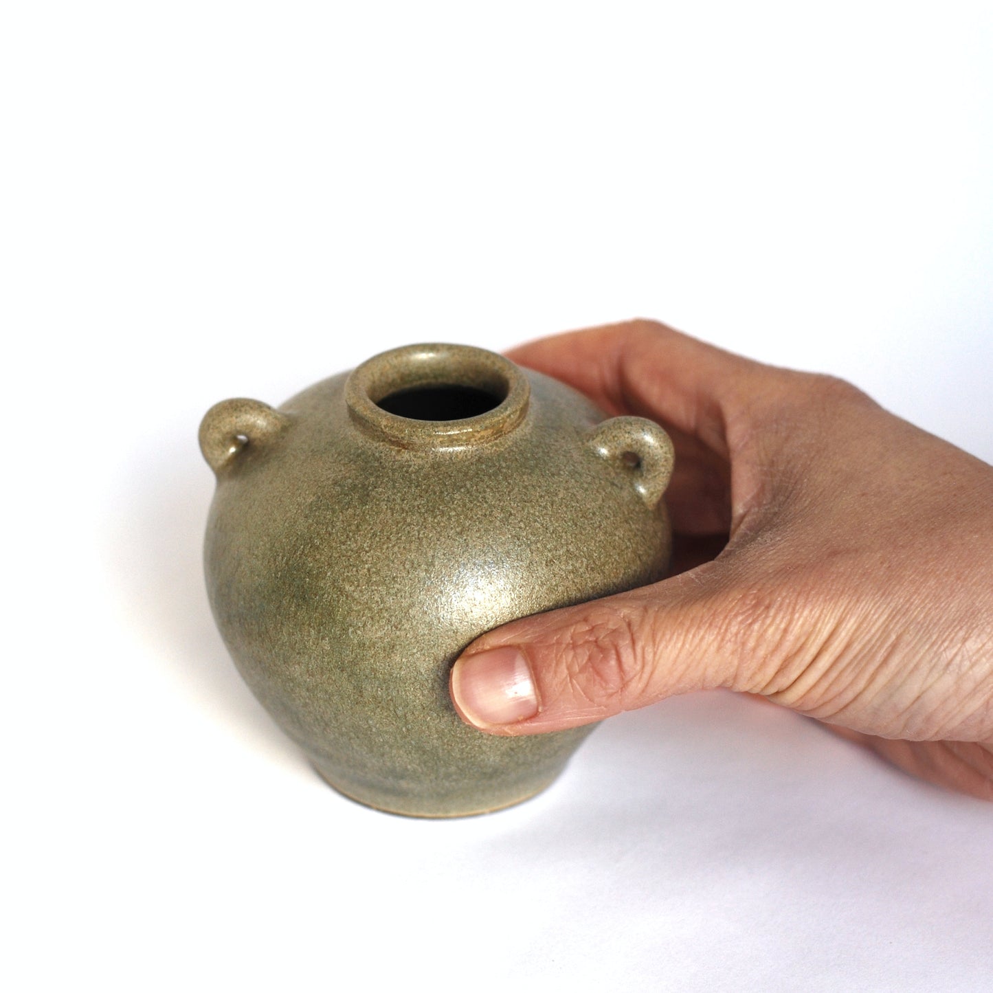 Little Vase #045 - Stone Green