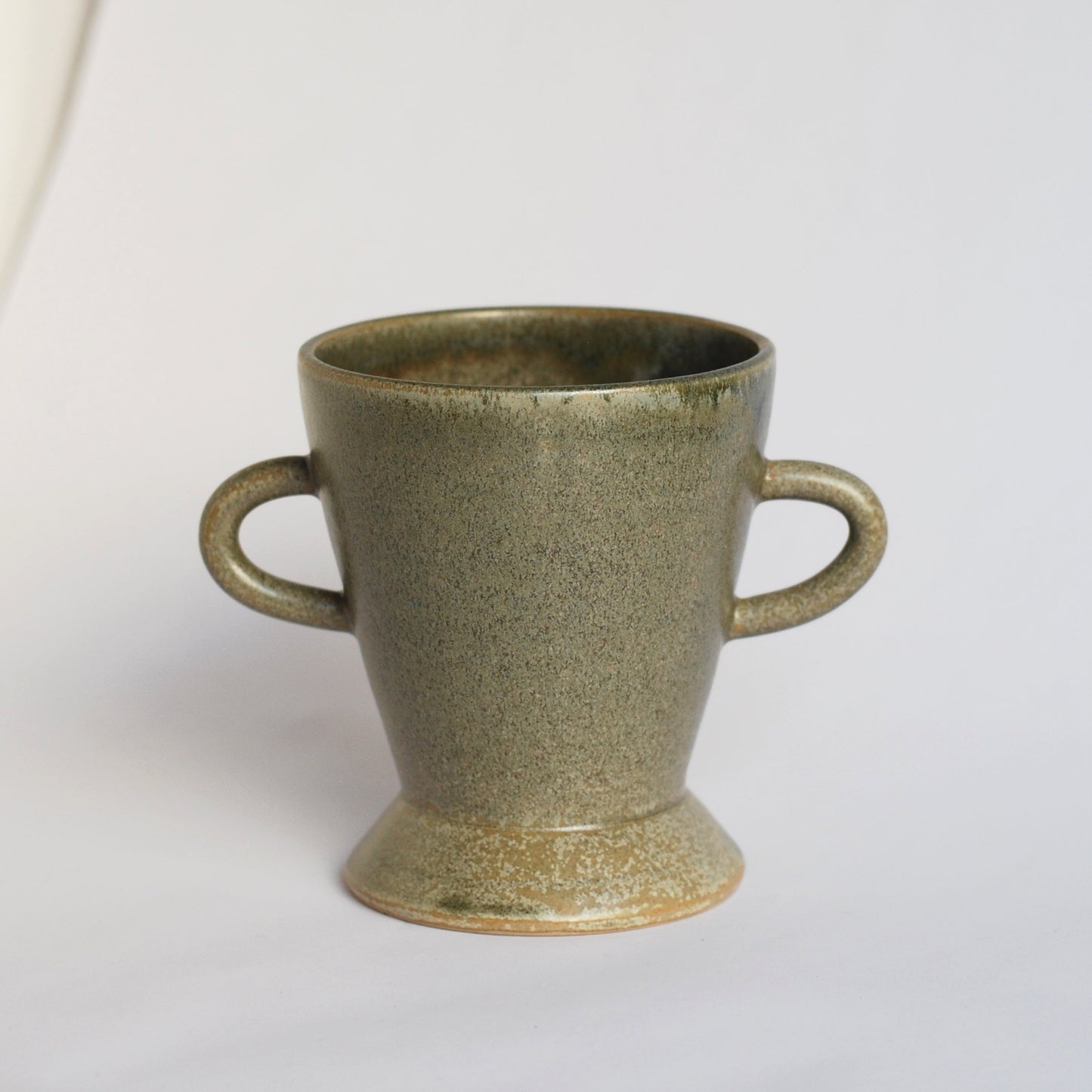 Little Vase #055 - Stone Green