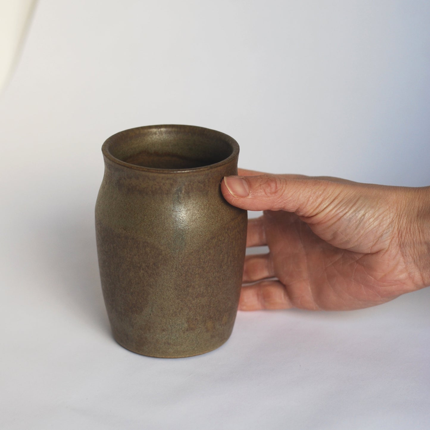 Little Vase #062 - Stone Green