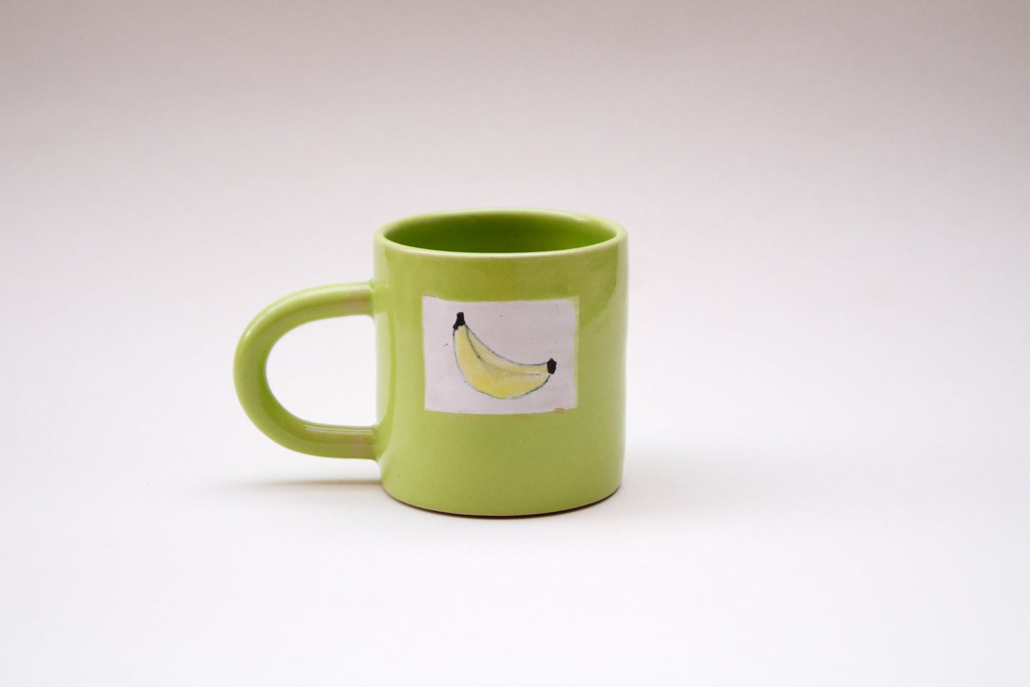 Green banana mug